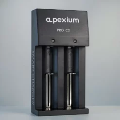 Apexium PRO C2 2-paikkainen 1A laturi LED-merkkivalolla
